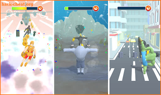 Flex Run 3D: Superhero Squad screenshot