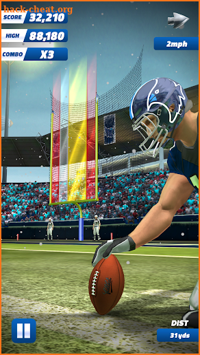 Flick Field Goal 18 screenshot