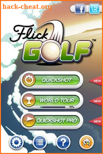 Flick Golf! screenshot