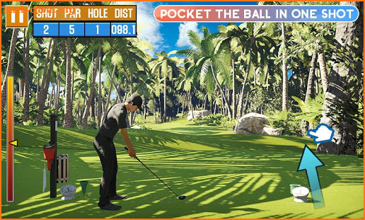 Flick Golf Free - Classic Mini Golf screenshot