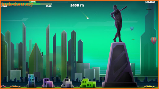 Flick Hit Baseball : Home Run screenshot