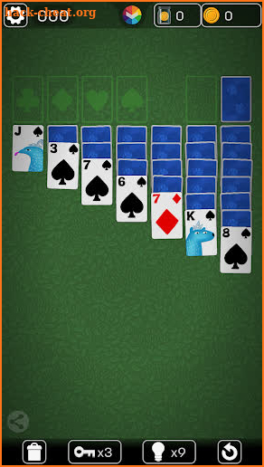 FLICK SOLITAIRE - FLICKING GREAT NEW CARD GAME screenshot