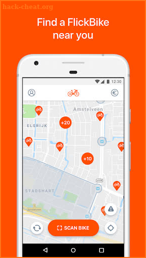 FlickBike - Deelfietsen screenshot
