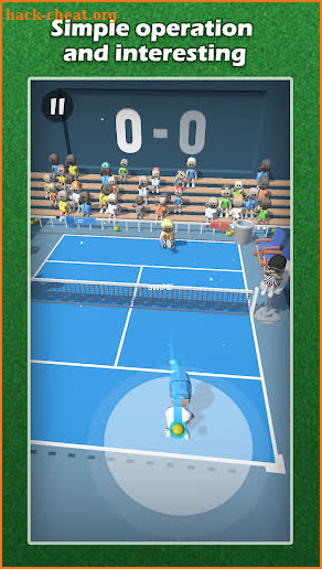 Flicks Tennis Free - Casual Ball Games 2020 screenshot