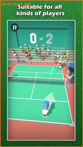 Flicks Tennis Free - Casual Ball Games 2020 screenshot