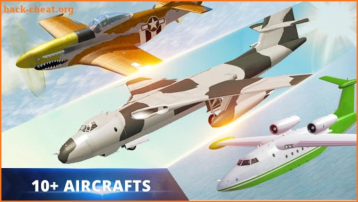 Flight Simulator 3D Free - Flight Games screenshot