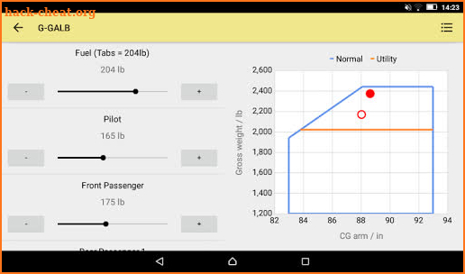 FlightBalance - Weight and Balance screenshot