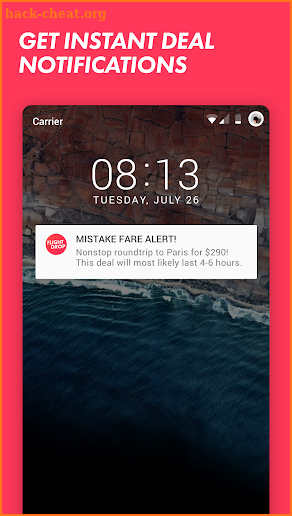 Flightdrop - Huge Flight Deals screenshot