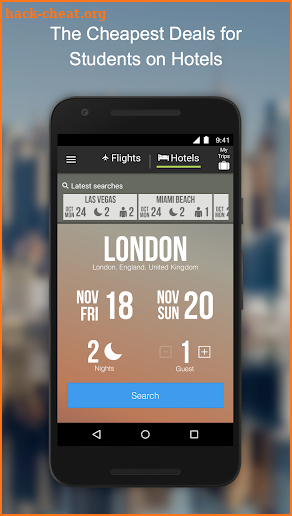 Flights by StudentUniverse screenshot