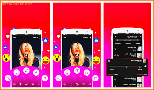 Flipagram photostory maker with music screenshot