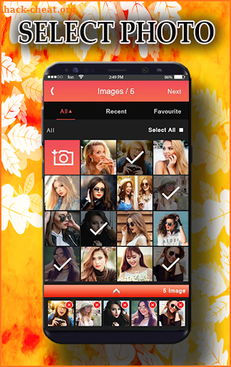 Flipagram Selfie Photo Editor : tell your story screenshot