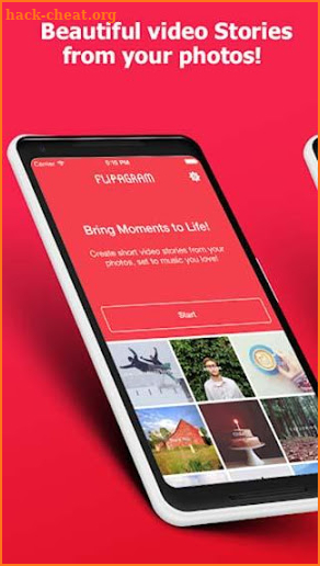 Flipagram Video Maker + Music Photos Editor screenshot