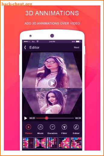 Flipagram Video Photo Music: Tell Your Story screenshot