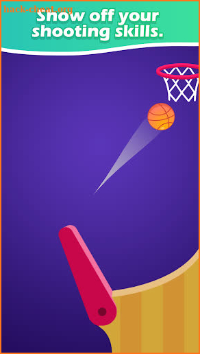 Flipper Pinball Dunk - Free Basketball Games screenshot