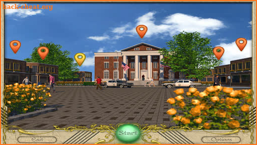 FlipPix Art - Town Square screenshot