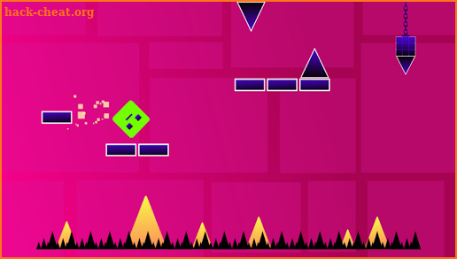 Flippy Geometry on Dangerous Passager screenshot