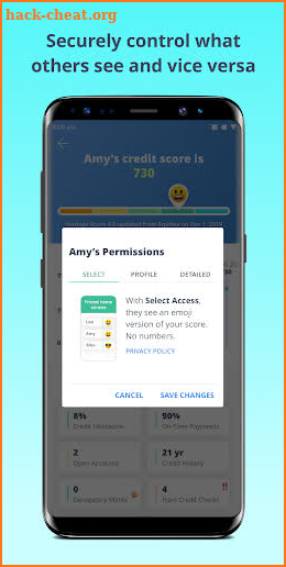 Float - Share Credit Scores screenshot