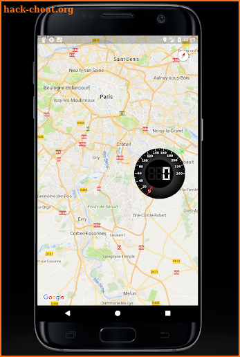 Floating Light Speedometer PRO screenshot