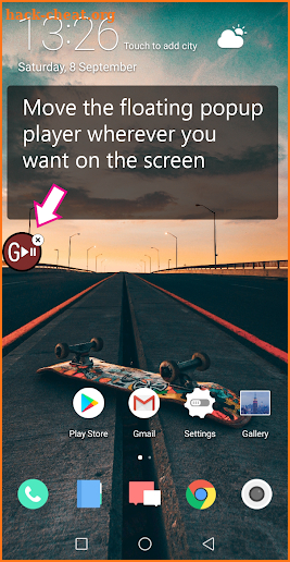 Floating Player for Youtube Player: GUP screenshot