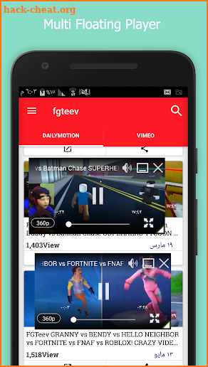 Floating Popup Video Player screenshot