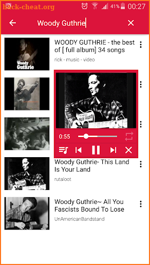 Floating YouTube Music Player screenshot