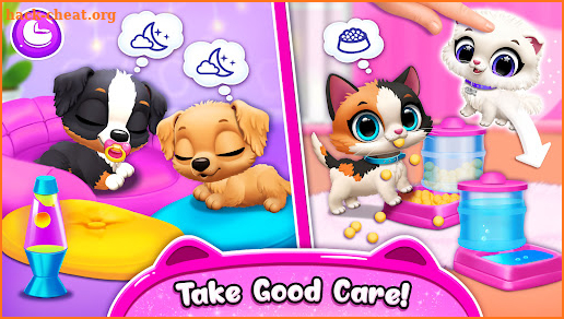 FLOOF - My Pet House - Dog & Cat Games screenshot