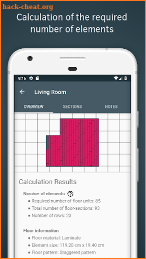 Floor Calculator: Plan & install flooring screenshot