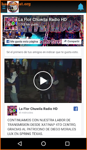 FLOR CHUWILA RADIO HD screenshot