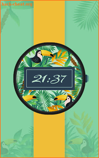 Floral Summer Watch Face screenshot