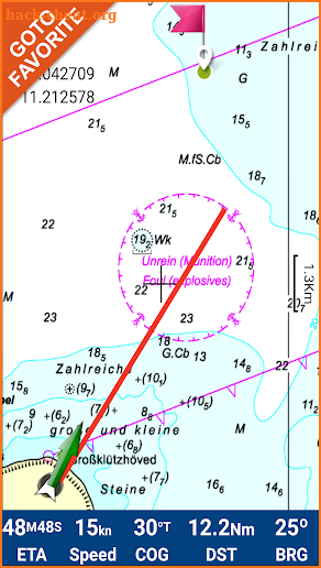 Florida Everglades GPS Map Navigator screenshot