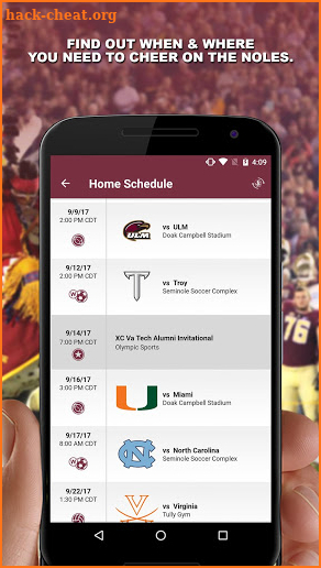 Florida State Gameday screenshot