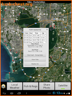 Florida Tides & Weather screenshot