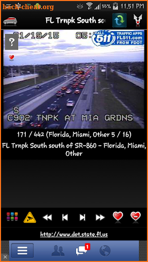 Florida Webcams - Traffic cameras screenshot