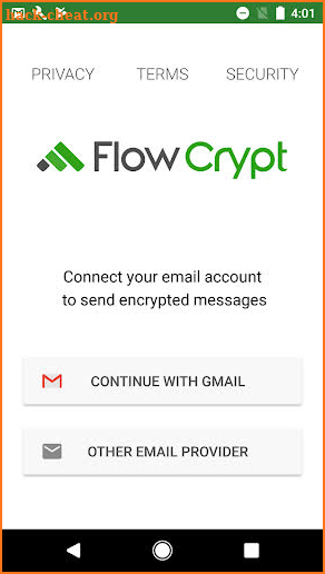 FlowCrypt: Encrypted Email with PGP screenshot