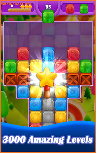 Flower Block Drop screenshot