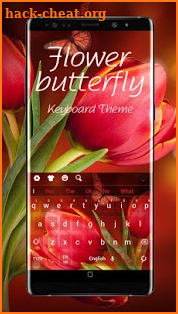 Flower Butterfly Keyboard screenshot