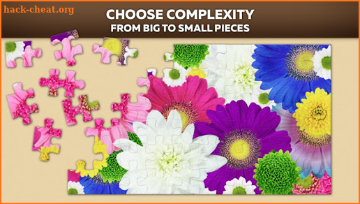 Flower Jigsaw Puzzle Free screenshot