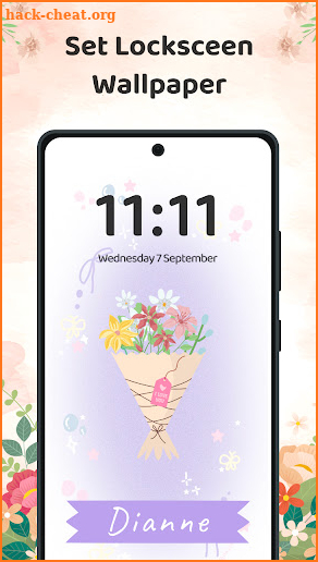 Flower Language Bloom Keyboard screenshot