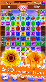 Flower Mania: Match 3 Game screenshot