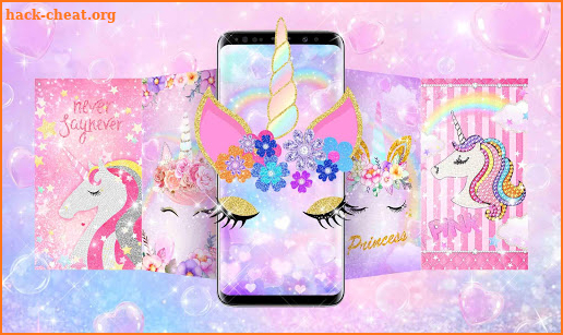 Flower Unicorn Live Wallpaper screenshot