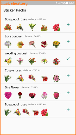 Flowers Stickers For Whatsapp - WAStickerApps screenshot