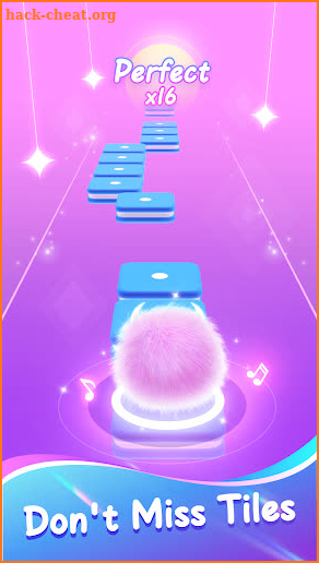 Fluffy Ball: Music Hop Game screenshot