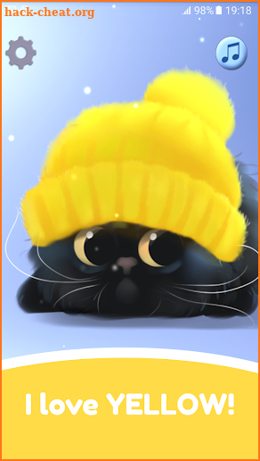 Fluffy Meow Live Wallpaper screenshot