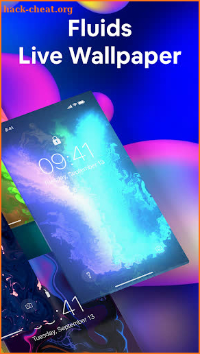 Fluid Live Wallpaper screenshot