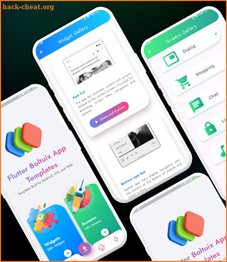 Flutter Boltuix - App Template screenshot
