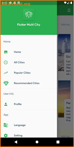 Flutter Multi-City screenshot