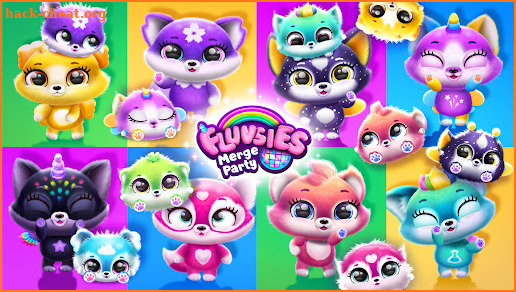 Fluvsies Merge Party screenshot