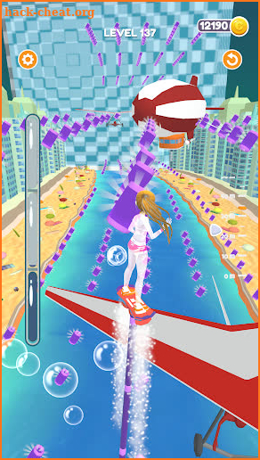 FlyBoard Race screenshot