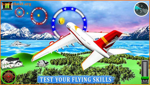 Flying Airplane Pilot Flight 3d Simulator screenshot