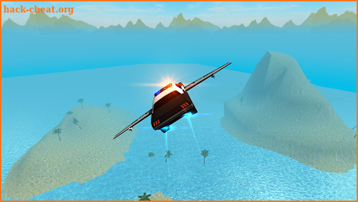 Flying Car Free: Police Chase screenshot